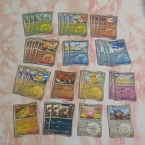 Pokemon Chinese Gem Pack Vol 1 Lot Of 34